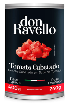 Tomate Pelado Don Ravello Italiano Cubos 400g
