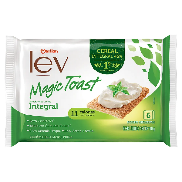 Torrada Marlian Magic Toast 46% Integral 110g