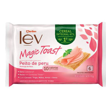 Torrada Marlian Magic Toast Peito de Peru 110g