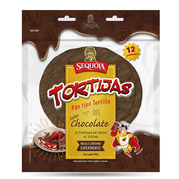 Tortijas Sequóia Chocolate 300g