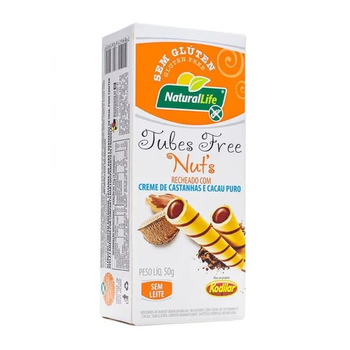 Tubes Natural Life Creme Castanha sem Glúten 50g