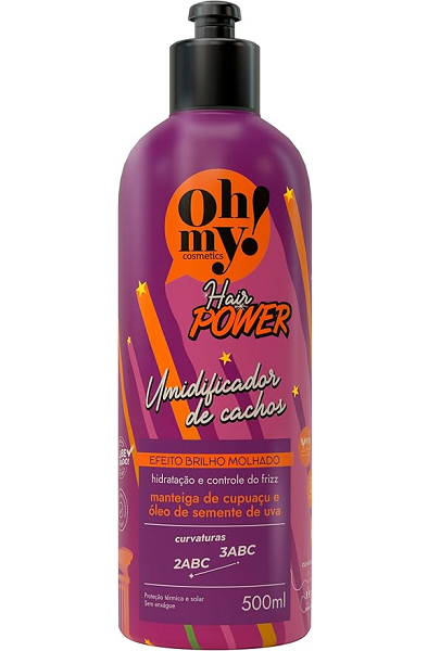 Umidificador de Cachos Oh My Hair Power 500ml