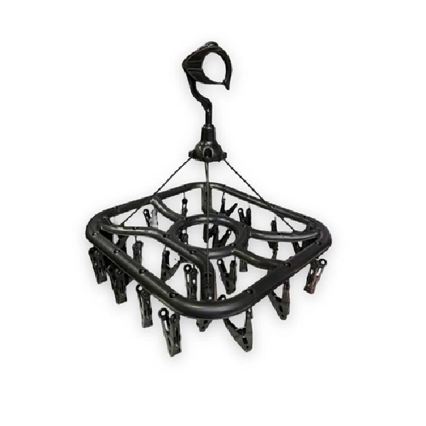 Varal Multiuso com 24 Prendedores Tamanho 5 - Cores Variadas