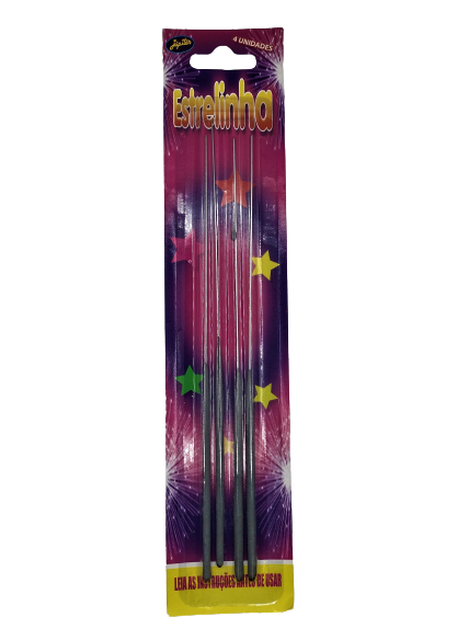 Vela Estrelinha Seu Lar 4un