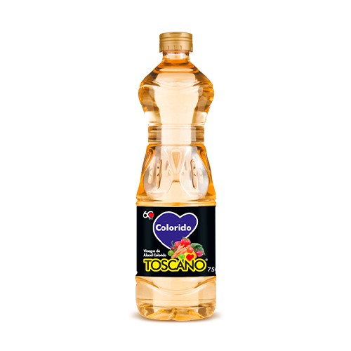 Vinagre Toscano Álcool Colorido 750ml