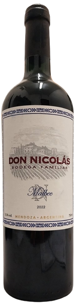 Vinho Argentino Don Nicolás Malbec 750ml
