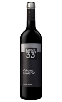 Vinho Argentino Latitud 33° Cabernet Sauvignon 750ml