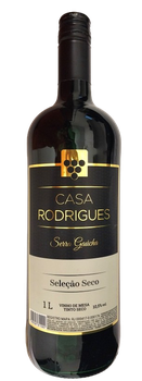 Vinho Casa Rodrigues Tinto Seco 1l
