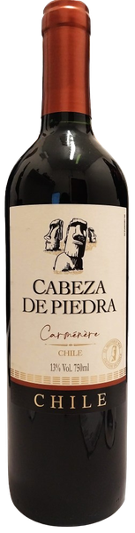 Vinho Chileno Cabeza de Piedra Carménère 750ml