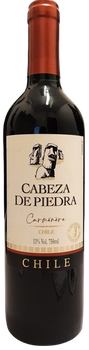 Vinho Chileno Cabeza de Piedra Carménère 750ml