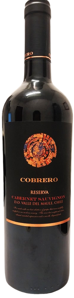 Vinho Chileno Cobrero Reserva Cabernet 750ml