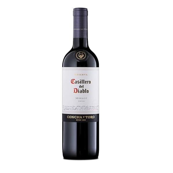 Vinho Chileno Tinto Casillero Del Diablo Merlot 750ml