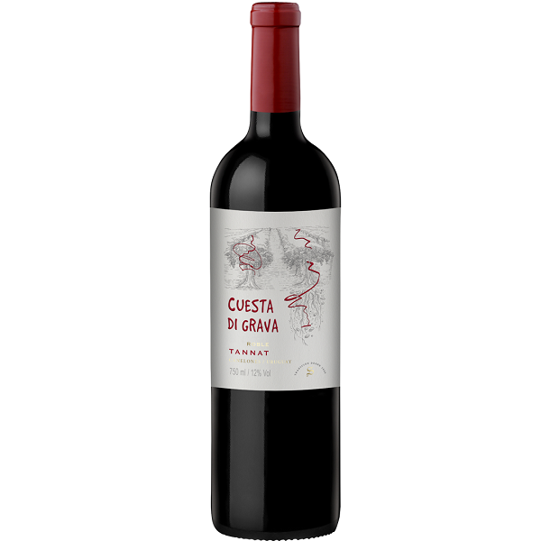 Vinho Cuesta Di Grava Tannat Roble Tinto 750ml
