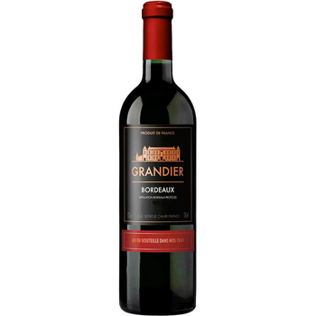 Vinho Francês Bordeaux Grandier Tinto 750ml