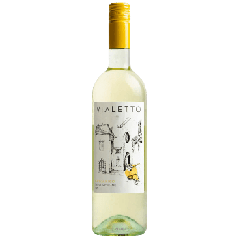 Vinho Italiano Vialetto Grecanico Branco Seco 750ml