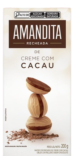 Wafer Amandita Caixa 200g