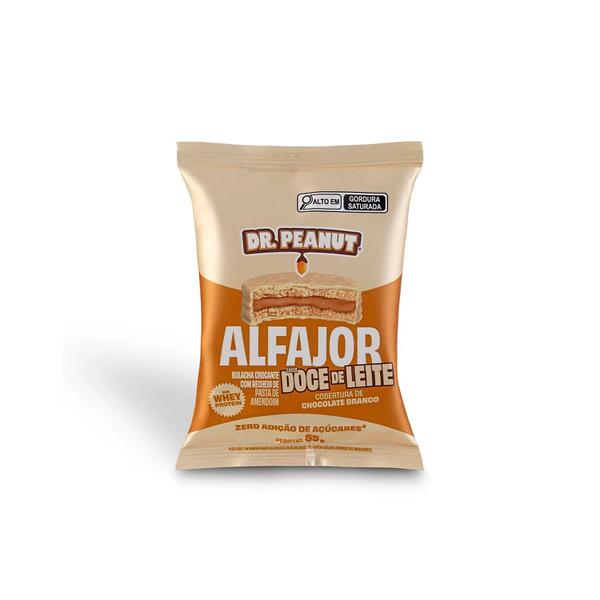 ALFAJOR DOCE LEITE C COBERTURA BRANCA SU
