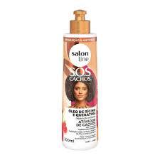 ATIV/CACHOS SALON LINE SOS RICINO 300ML