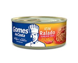 ATUM RALADO GOMES DA COSTA PICANTE 170G