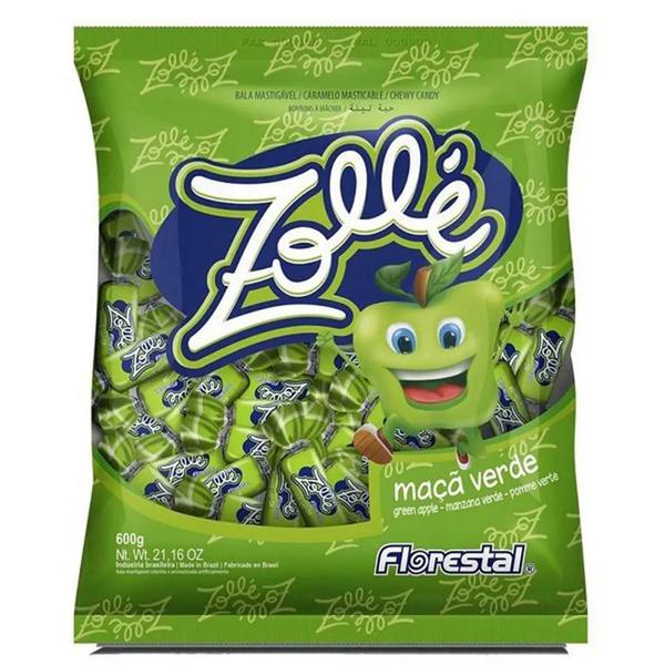 BALA FLORESTAL ZOLLE MACA VERDE 600G