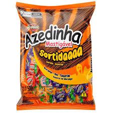 BALA MASTIGAVEL AZEDINHA SORTIDA 500G