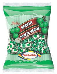 BALA SANTA RITA MACA VERDE 600GR