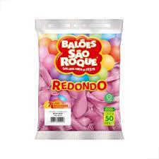 BALAO LISO 7.0 PIC PIC ROSA BABY  C/50U