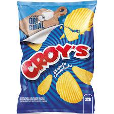 BATATA ONDULADA CROYS ORIGINAL 32G