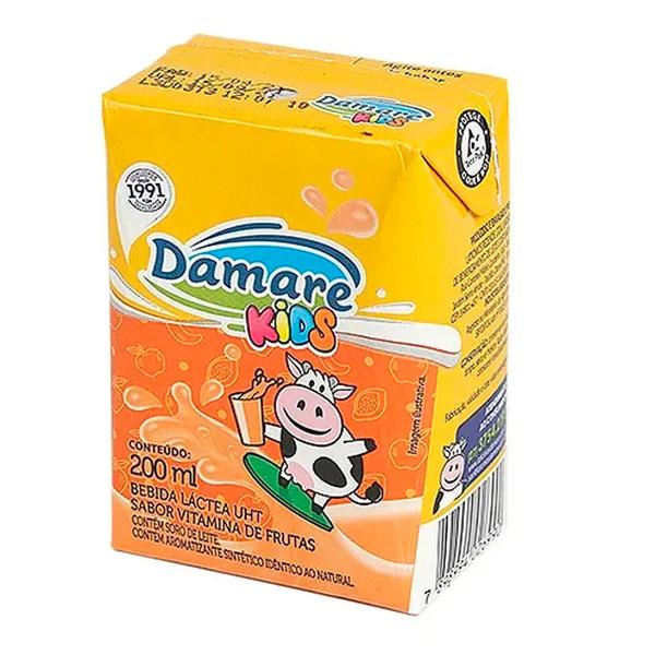BEBIDA LACTEA UHT DAMARE KIDS VIT FRUTAS