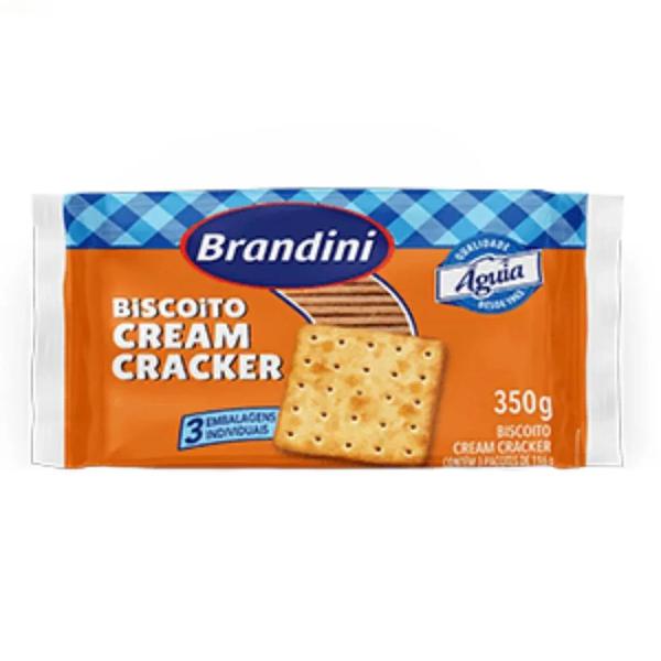 BISCOITO CREAM CRACKER BRANDINI 350G
