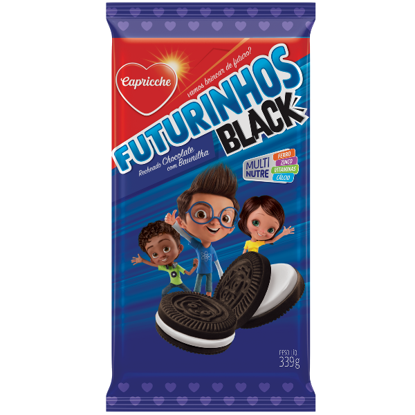 BISCOITO FUTURINHOS BLACK 339G