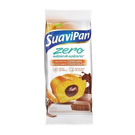 BOLO ZERO ACUCAR CENOURA CHOCO SUAVIPAN