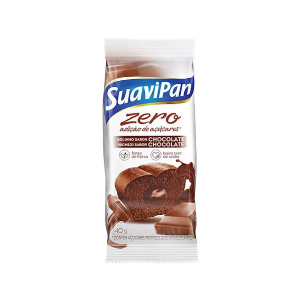 BOLO ZERO ACUCAR CHOCO CHOCO SUAVIPAN 40