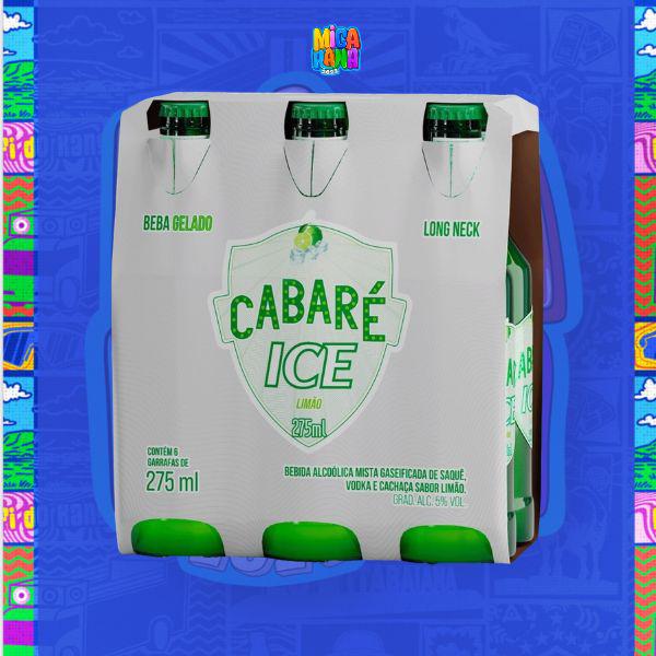 CABARE ICE LIMAO PACK C/6 275ML