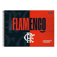 CADERNO CARTOGRAFIA C/D ESP. 80FLS FLAME