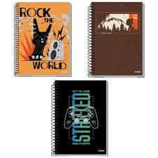 CADERNO UNIV MY COLLECT MASCULINO 12M
