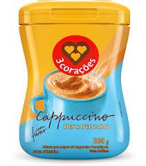 CAFE CAPPUCCINO 3 CORACOES DESCAFEIN COR
