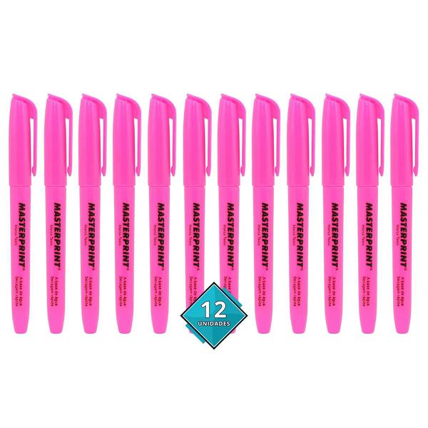 CANETA MARCA TEXTO PINK C/12 (PLANETA)