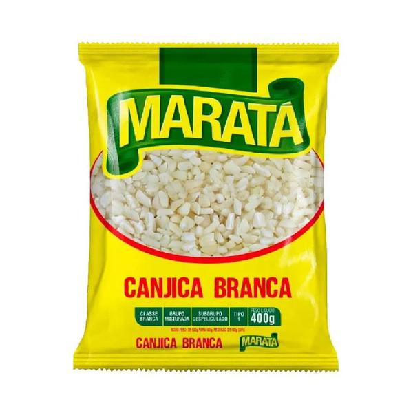 CANJICA DE MILHO BRANCO MARATA 400G
