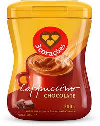 CAPPUCCINO 3CORACOES CHOCOLATE ABRA CORA