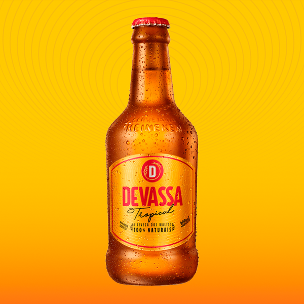 CERVEJA DEVASSA GARRAFA 300ML