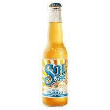CERVEJA SOL ZERO ALCOOL LN 330ML
