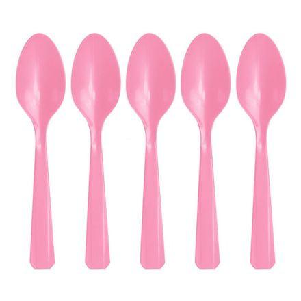 COLHER INFANTIL ROSA PLASBERG