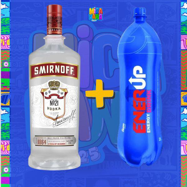 COMBO 01 VODKA SMIRNOFF 1.750ML + 01 ENE