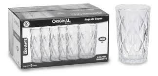 COPO DE VIDRO DIAMOND - 400ML CV-318.8 C