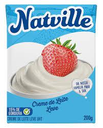 CREME DE LEITE NATVILLE 200G