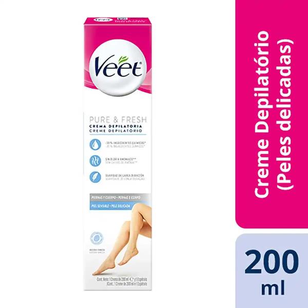 CREME DEPILATORIO VEET PELE SENSIVEL 200