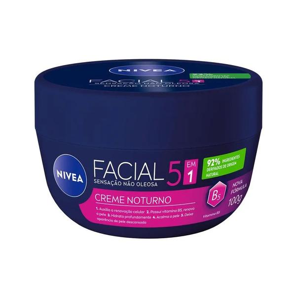 CREME FACIAL NOTURNO NIVEA 100G