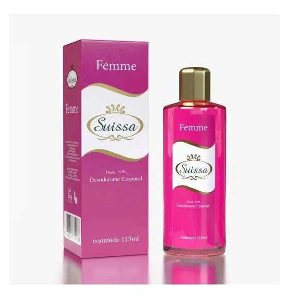 DEO COLONIA SUISSA FEMME 115ML