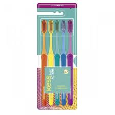 KIT ESCOVA DENTAL KESS ACTION MACIA C/5U